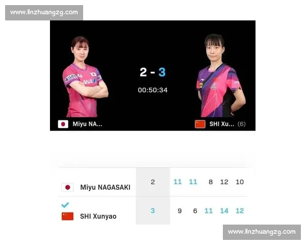 石洵瑶 3-2 逆转长崎美柚！国乒新星晋级决赛，将战日本新锐大藤沙月